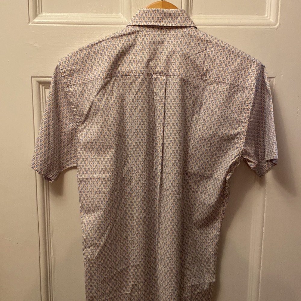 Peter Millar Crown citrus slice sport stretch button down shirt - Picture 9 of 9